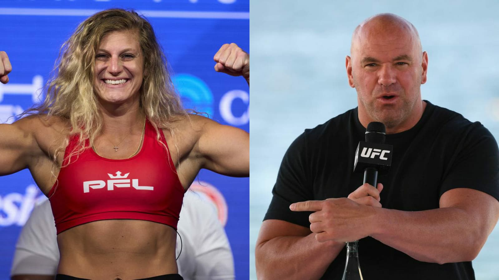 “I really am gonna be the greatest of all time, he’s gonna see,” Kayla Harrison fires back at Dana White for asking her to stay in the PFL