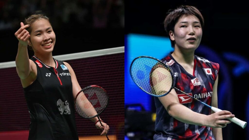 Ratchanok Intanon and Akane Yamaguchi