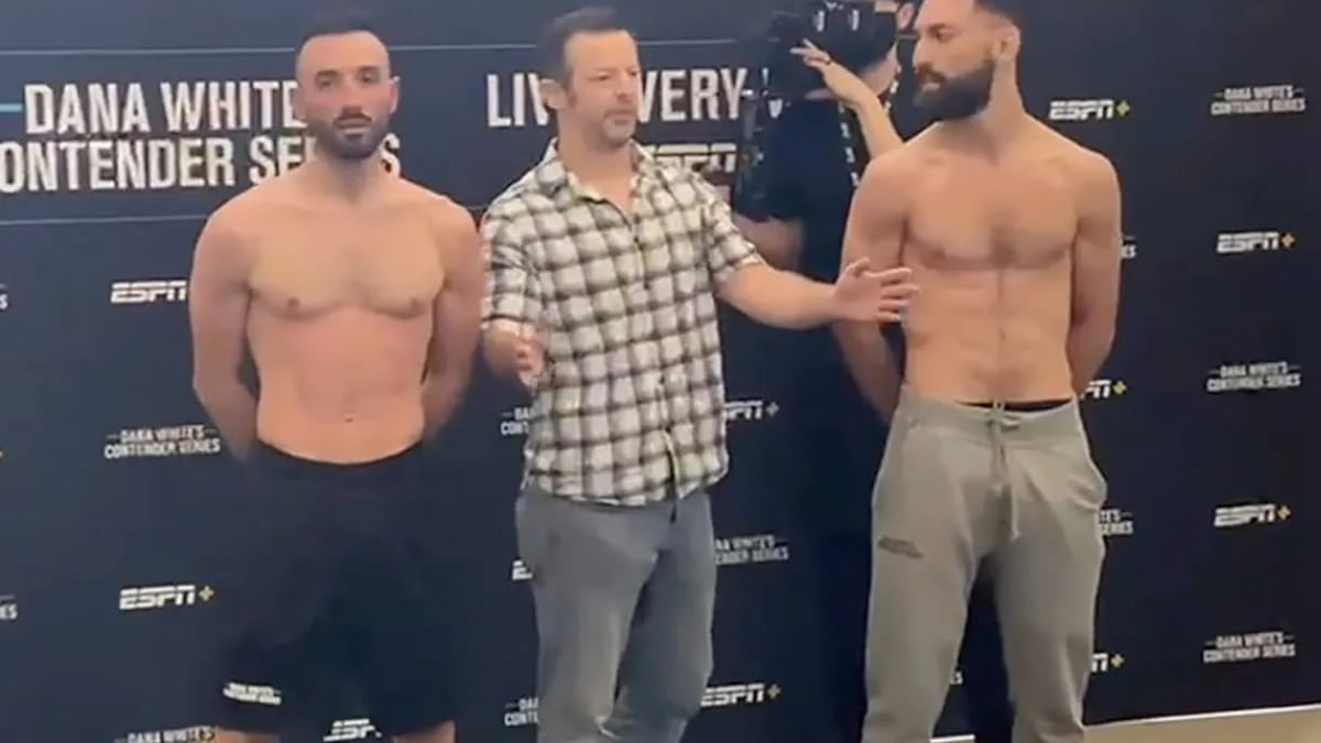 “He then called me a terrorist,” Oron Kahlon throws a disgusting slur at Afghani fighter Javid Basharat during Dana White’s contender series