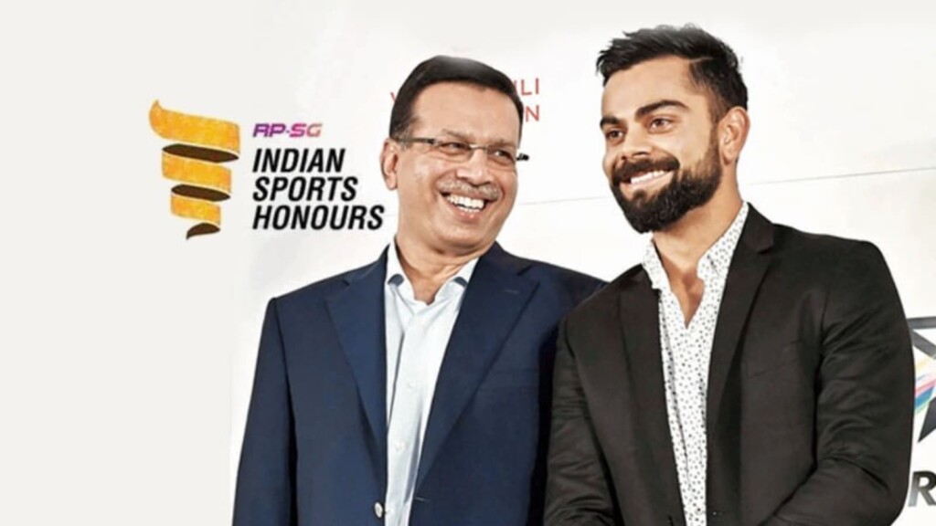 Sanjiv Goenka and Virat Kohli