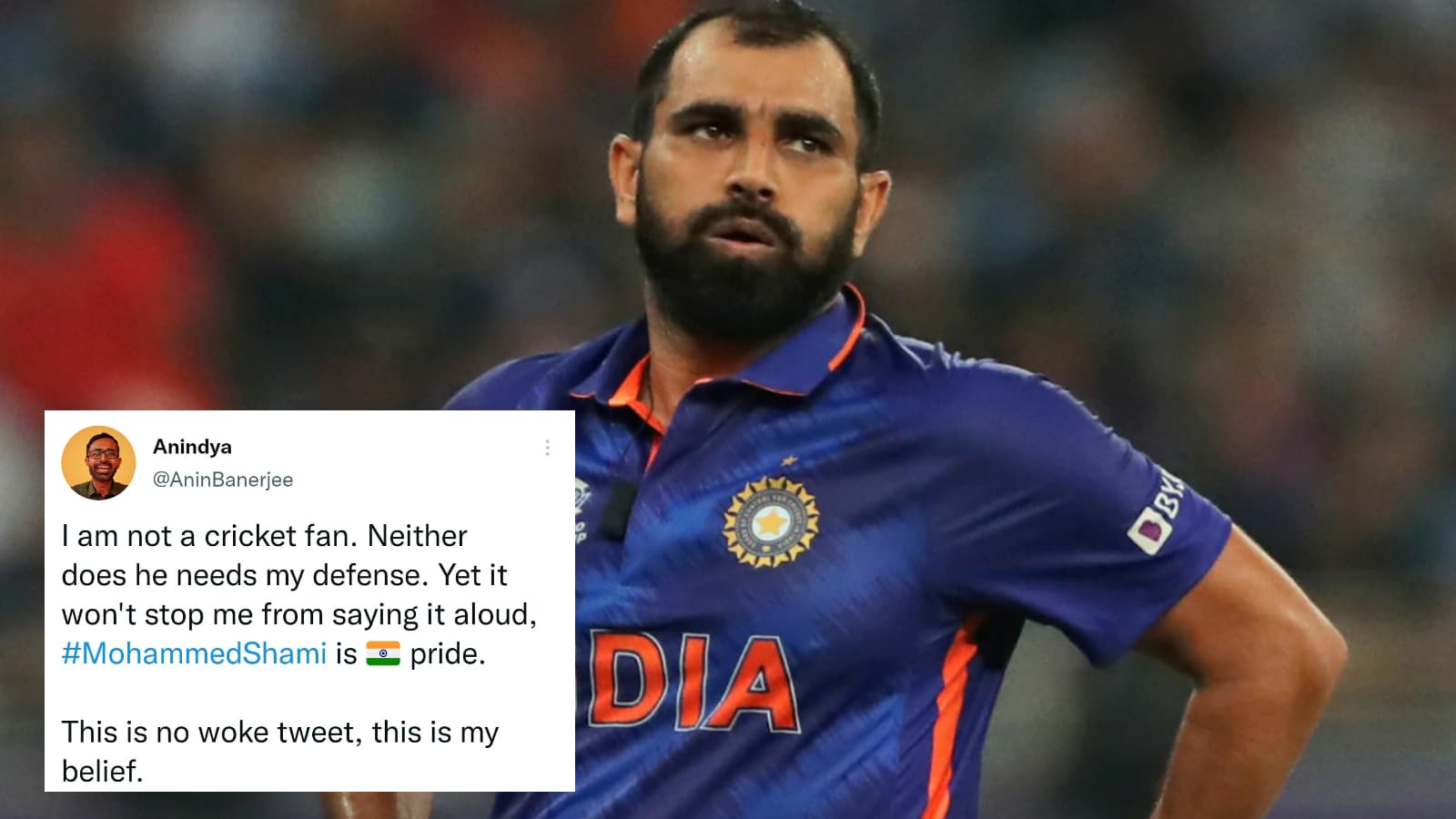 “Mohammed Shami is India’s pride” Fans extends support to Mohammed Shami as he becomes victim of online abuse 