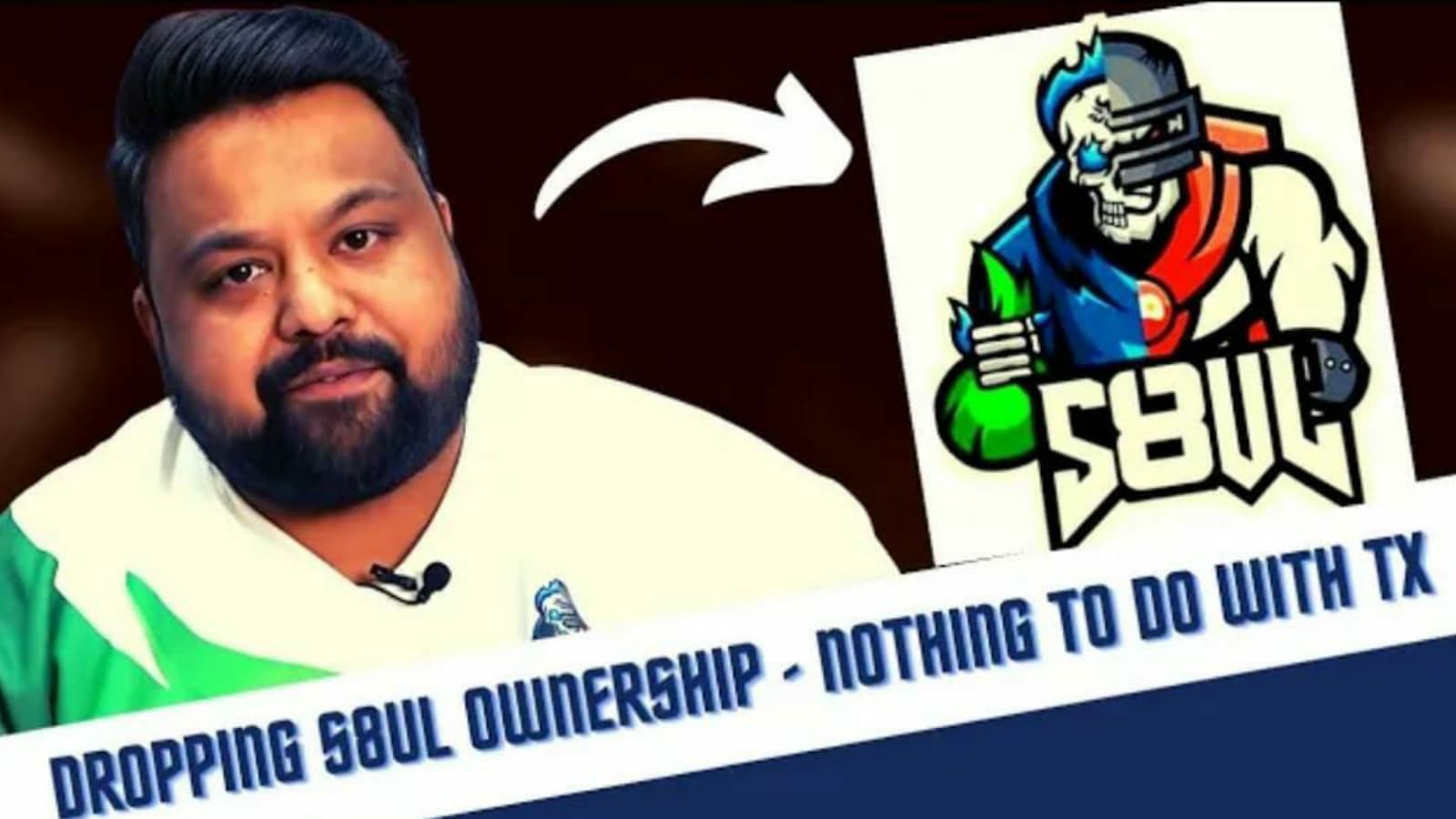 BGMI: 8bit Goldy steps down as the co-owner of Team S8UL