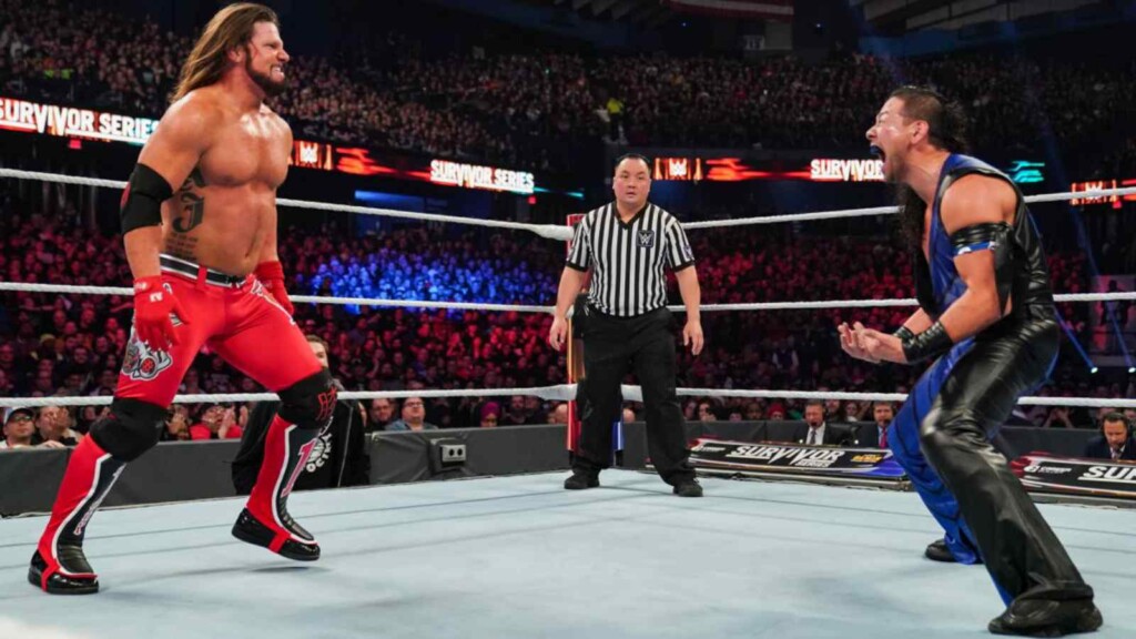 AJ Styles vs Shinsuke Nakamura vs Roderick Strong: Survivor Series 2019