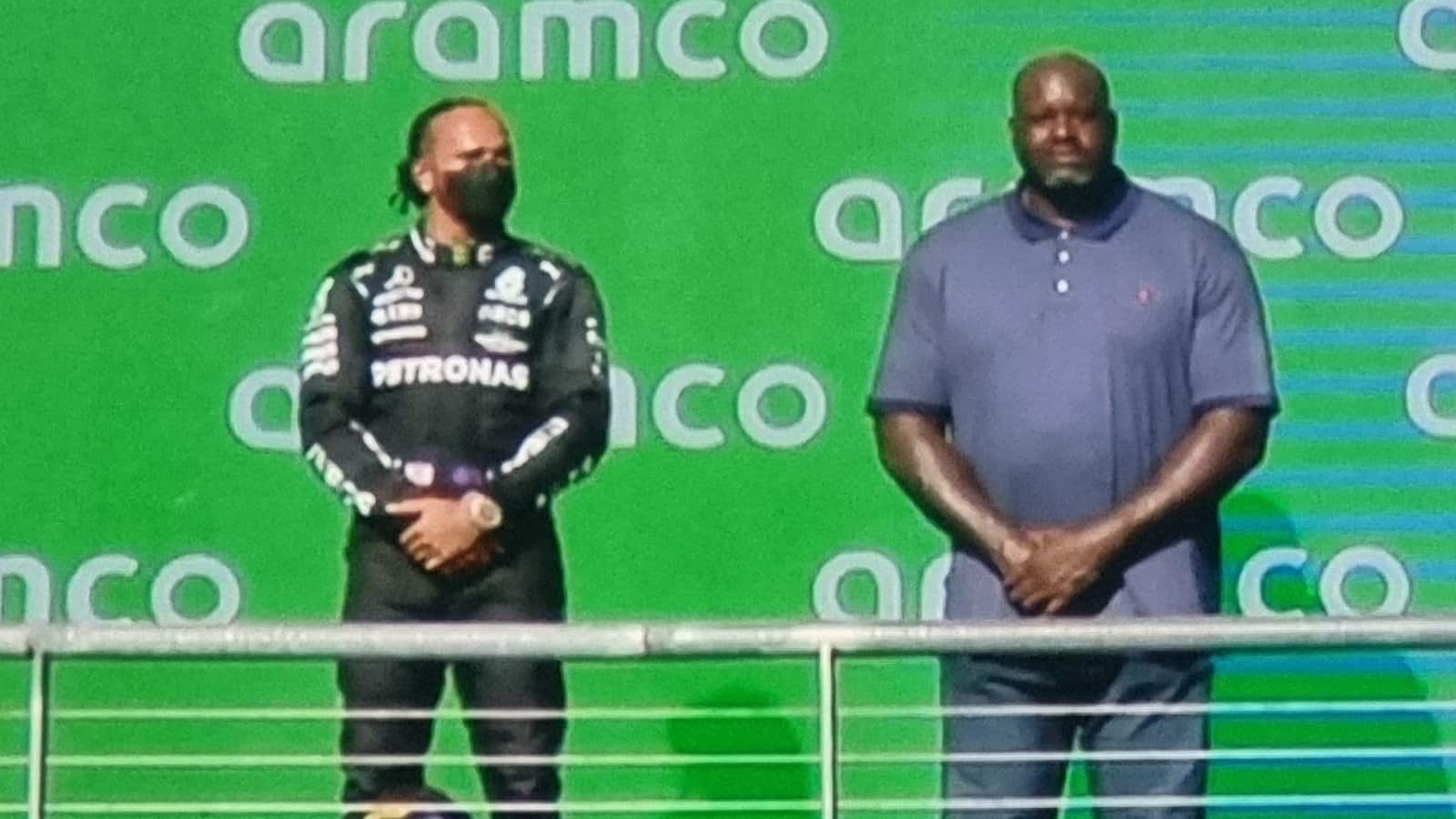 “Shaq Wins US Grand Prix”: Netizens React After Former La Lakers Star Takes Center Stage At Podium At COTA