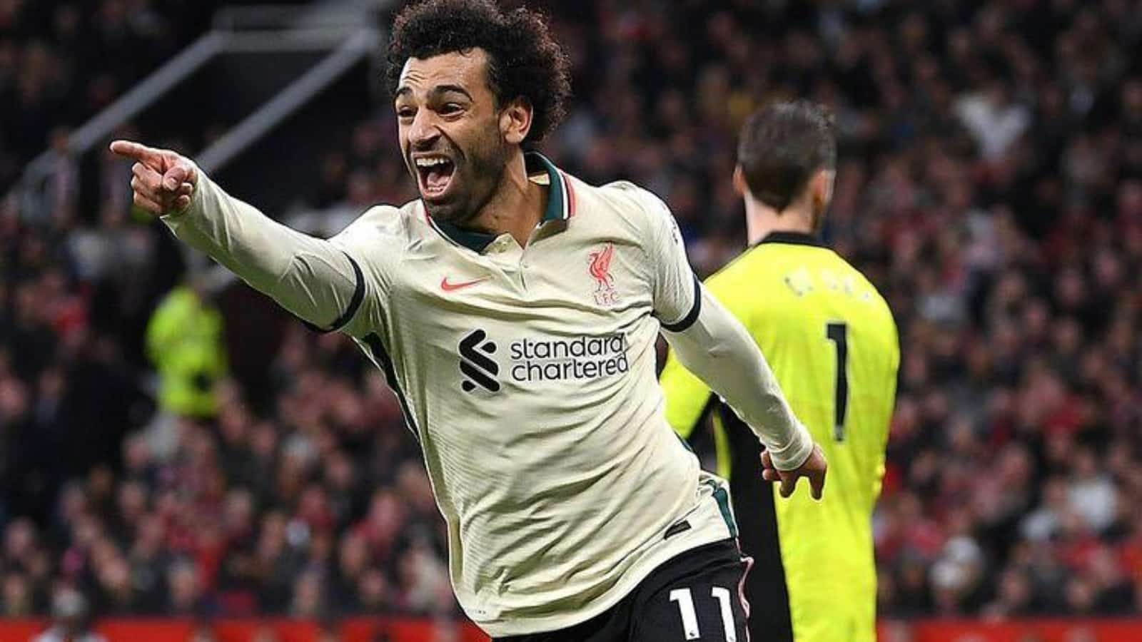 WATCH: Unstoppable Mohamed Salah scores hattrick at the Old Trafford as Liverpool continue to dominate Manchester United