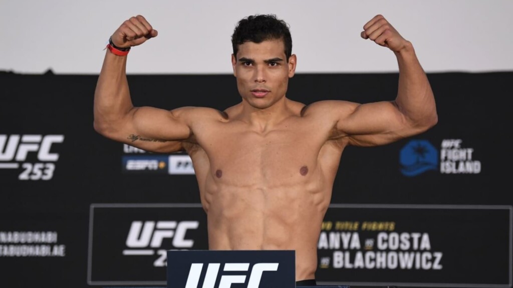 Paulo Costa UFC Vegas 41 weigh ins