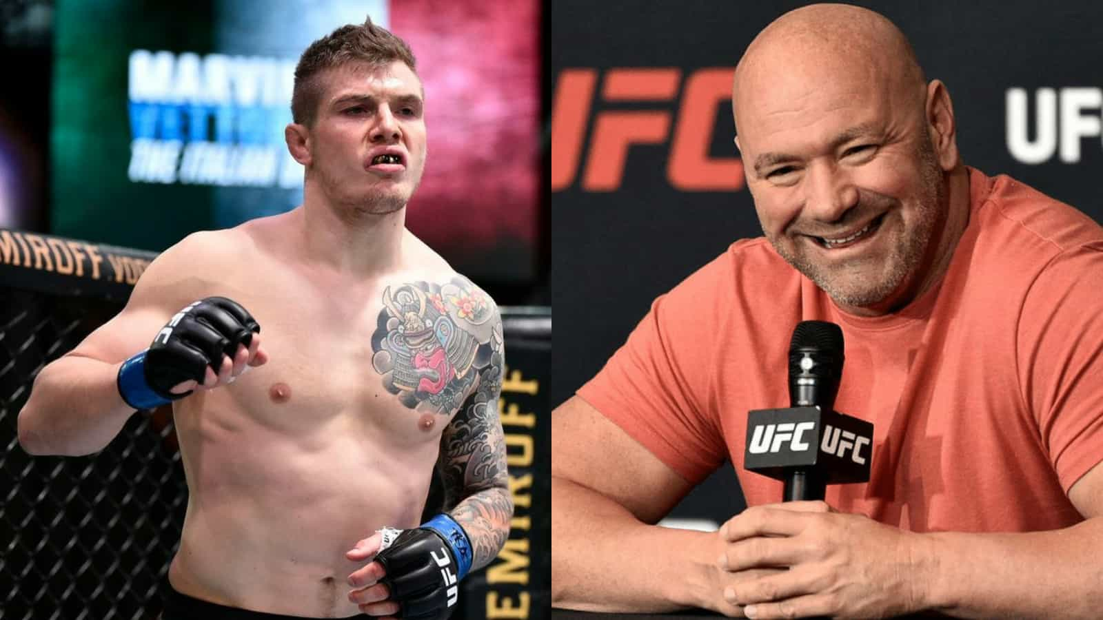 “An absolute professional, stud,” Dana White all praise for Marvin Vettori after a bizarre fight week