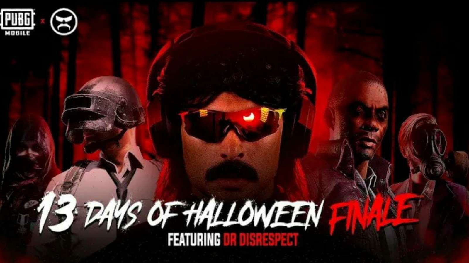 PUBG Mobile x Dr DisRespect: Prominent Twitch streamer Dr DisRespect partners with PUBG Mobile for Halloween Event