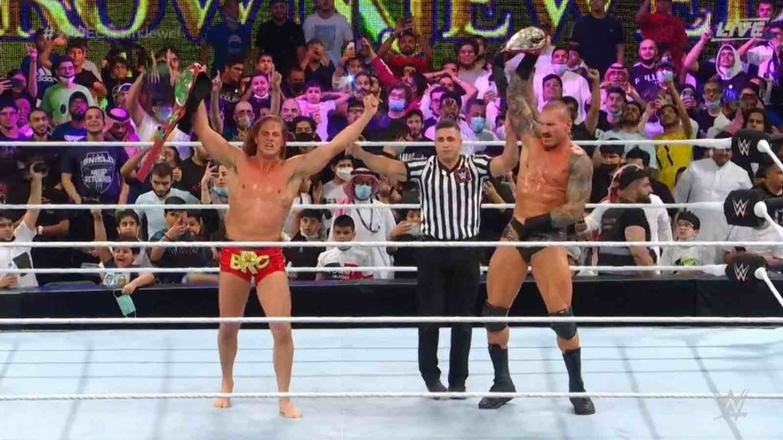 RK-Bro retain the Raw Tag Team Championships at Crown Jewel 2021