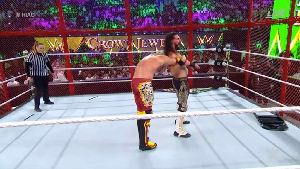 Seth Rollins and Edge kicked off WWE Crown Jewel 2021 with a career defining match