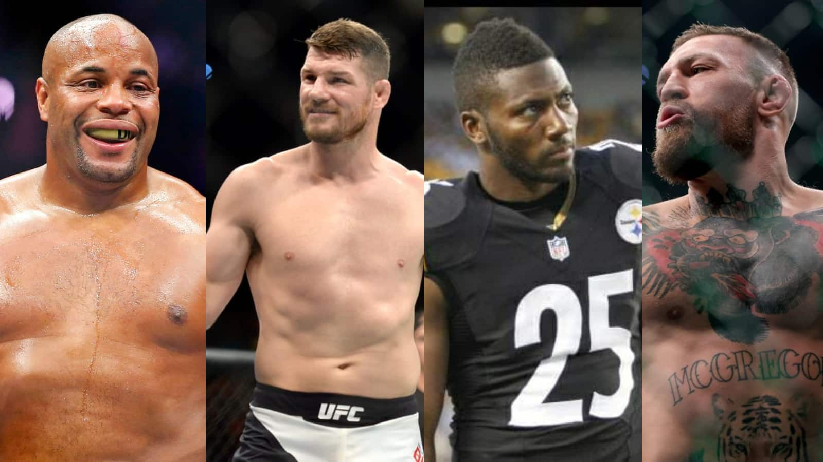 “Conor McGregor, Tom Brady, Michael Bisping, Kyrie Irving,” Daniel Cormier and Ryan Clark name their top five athletes we love to hate