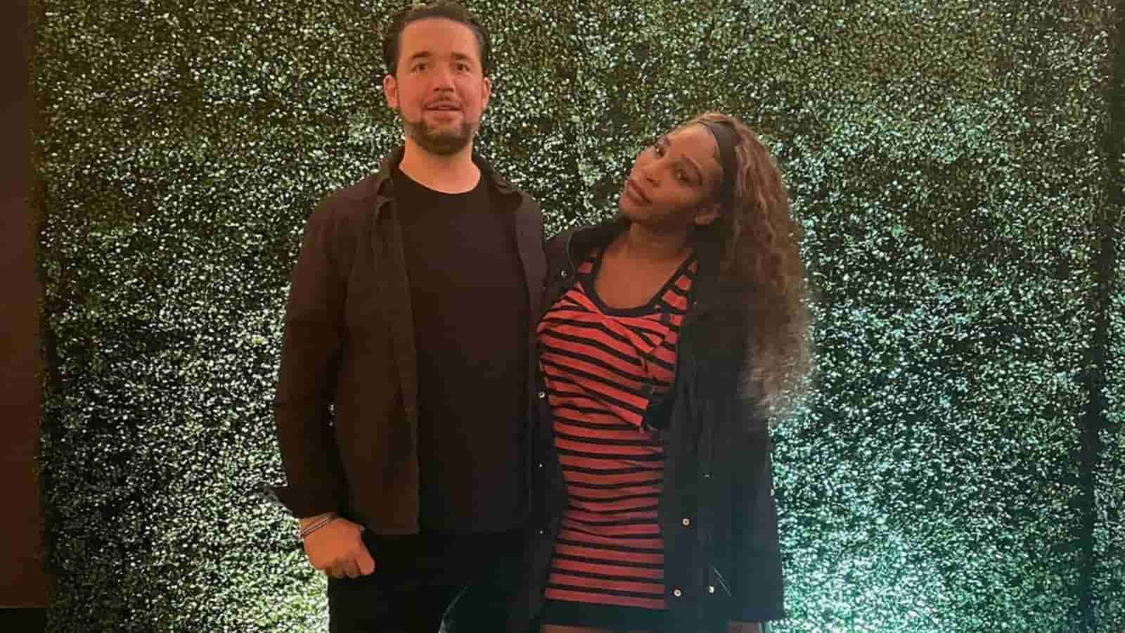 Serena Williams’ husband Alexis Ohanian reacts to Tiger Woods playing golf with his son