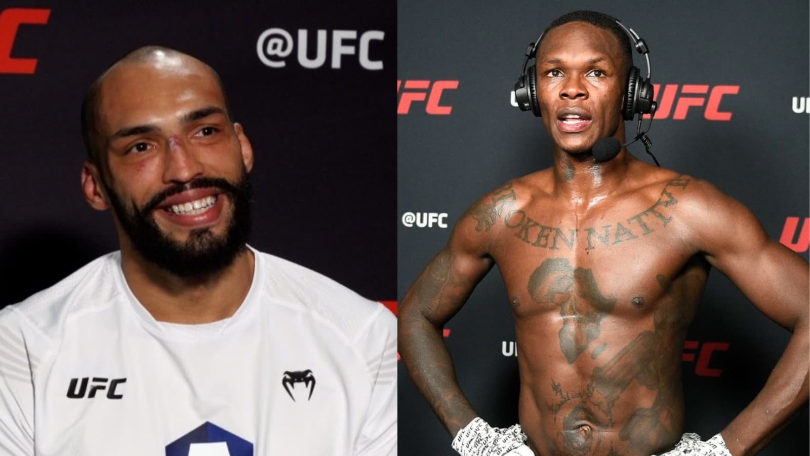 “He thinks he is like a God” Bruno Silva explains why he admires Robert Whittaker over UFC champ Israel Adesanya