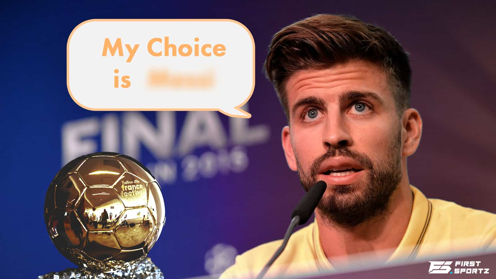 FC Barcelona defender Gerard Pique names his Ballon d’Or pick for 2021