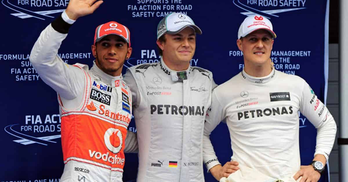 “Talent-wise he has to be the best”: Nico Rosberg chooses between Lewis Hamilton and Michael Schumacher