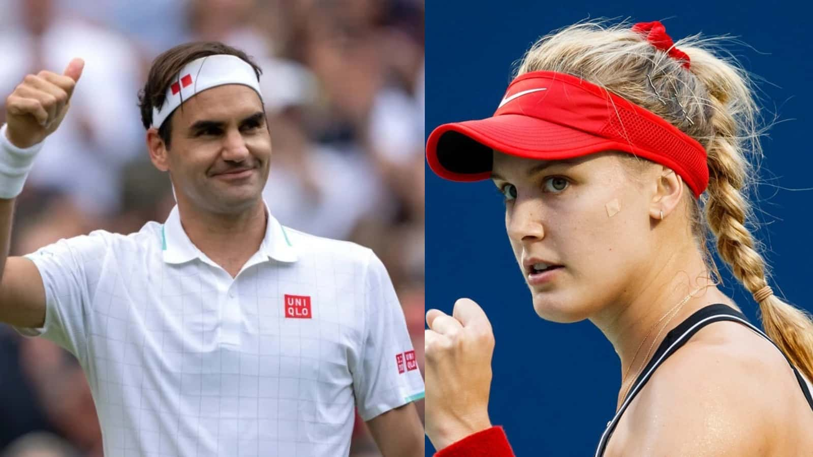 Eugenie Bouchard speaks highly of the legend of Roger Federer, says “Nobody can match him”