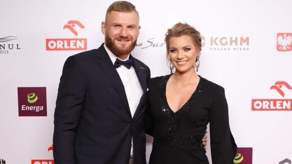 Jan Blachowicz's wife