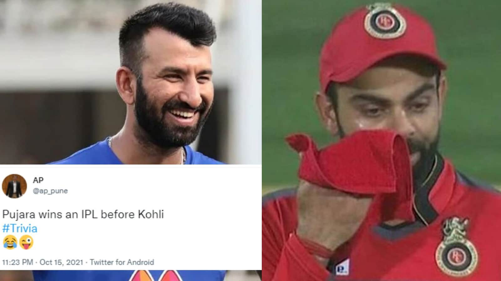 “Even Cheteshwar Pujara has an IPL trophy now” Fans troll Virat Kohli as CSK wins their fourth IPL title