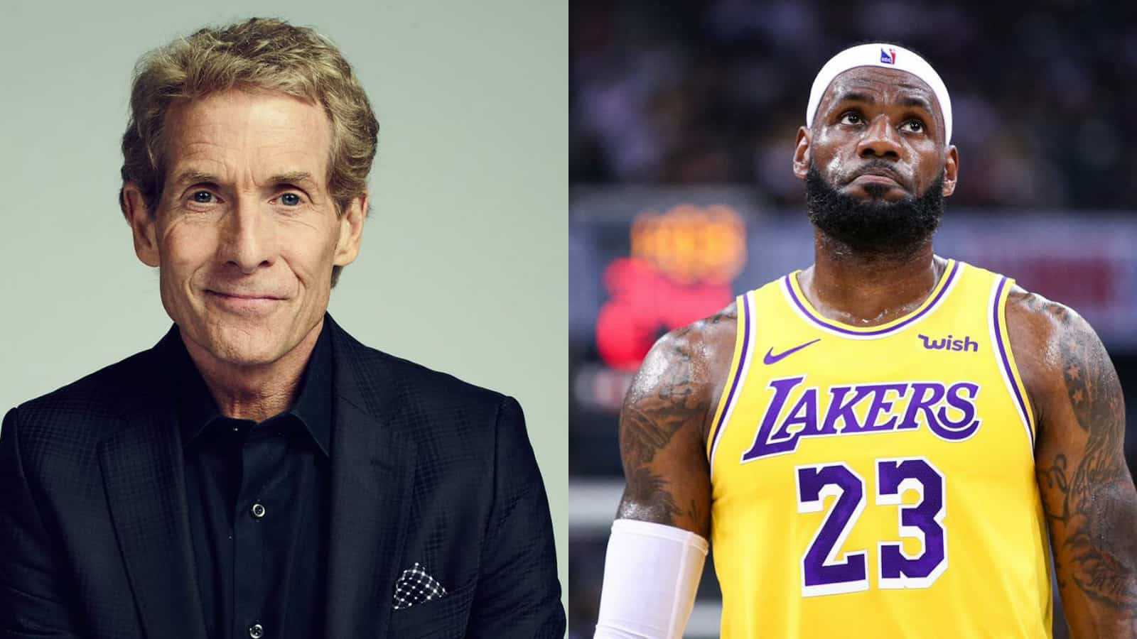 “He is really man-mugging in a preseason game”: Skip Bayless Questions LeBron James’s Excitement after another loss