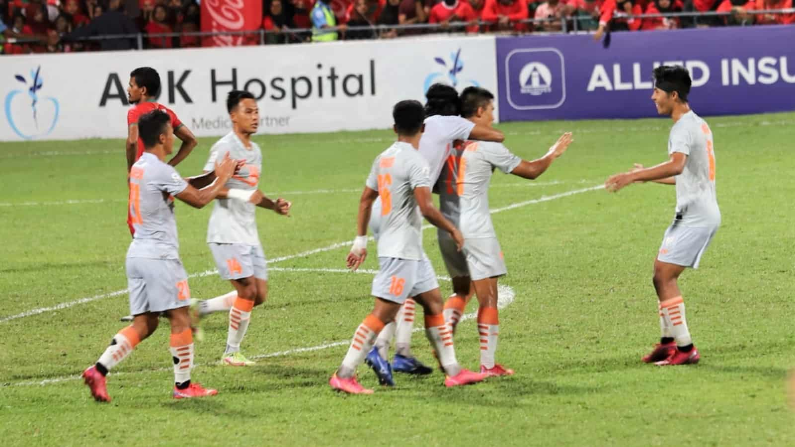 Sunil Chhetri’s brace helps India overcome Maldives to qualify for SAFF Cup finals against Nepal