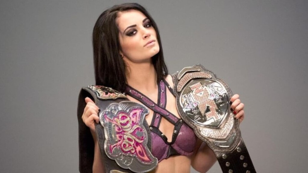 Paige is a double champion in WWE