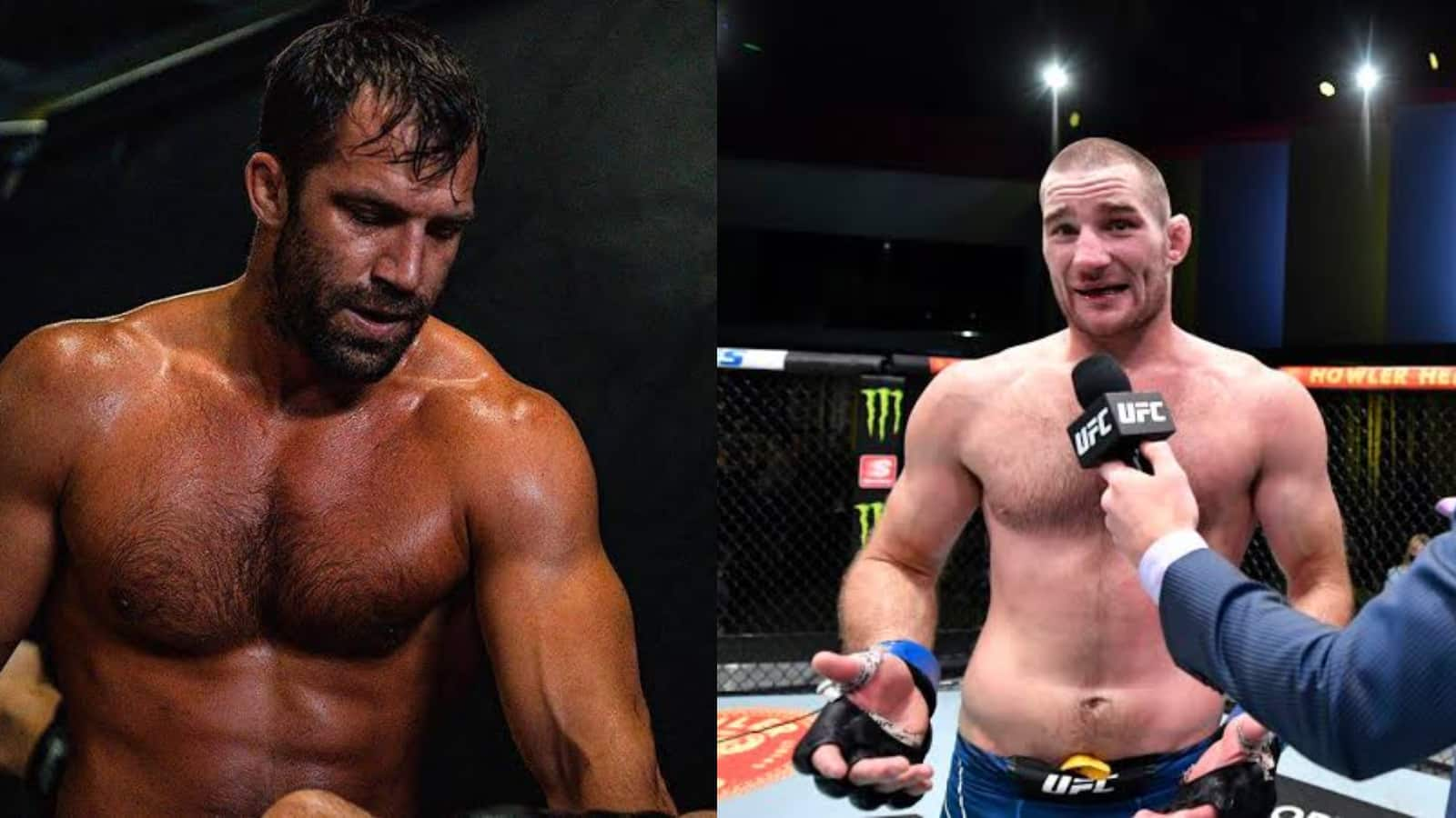 “He was never going to make it to the fight,” Sean Strickland claims “coward” Luke Rockhold was going to dodge this fight anyways!