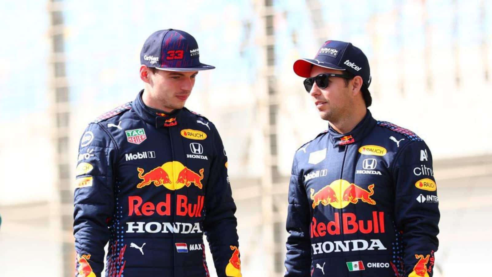 “I’ll get them to you in Mexico”- Max Verstappen  Responds to Teammate Sergio Perez