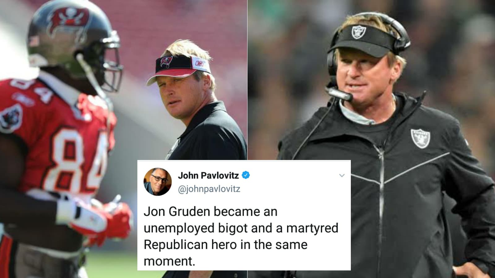 Netizens reacts as Las Vegas Raiders’ coach Jon Gruden resigns after misogynist and racist comments