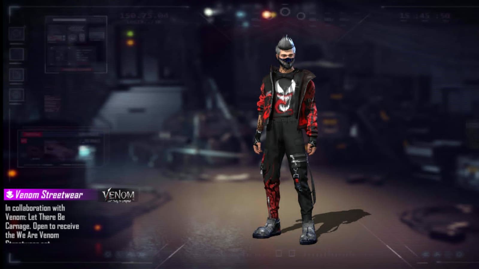 Free Fire Chaos Quest event: Get ‘We are Venom Streetwear Bundle’ for free