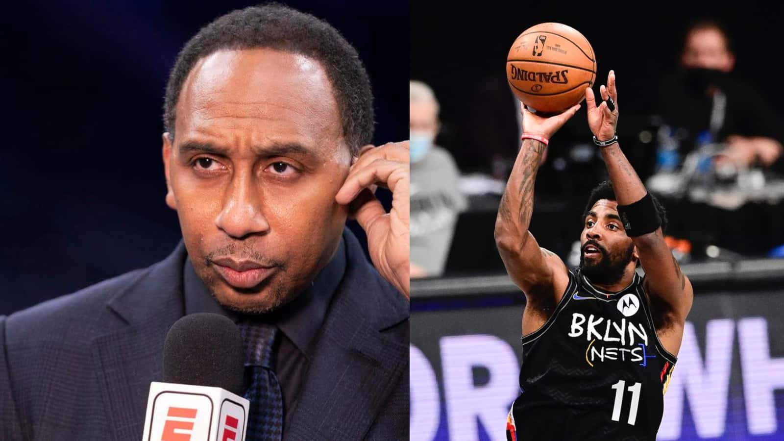 “Brooklyn Nets could be special without him” Stephen A Smith fuel between Kevin Durant and James Harden beef against unvaccinated Kyrie Irving