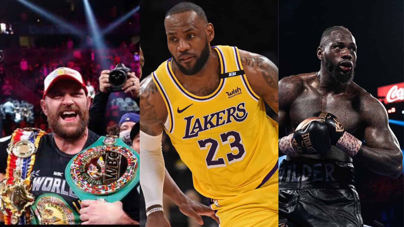 LeBron James gives his honest review on Tyson Fury vs Deontay Wilder 3 wild fight