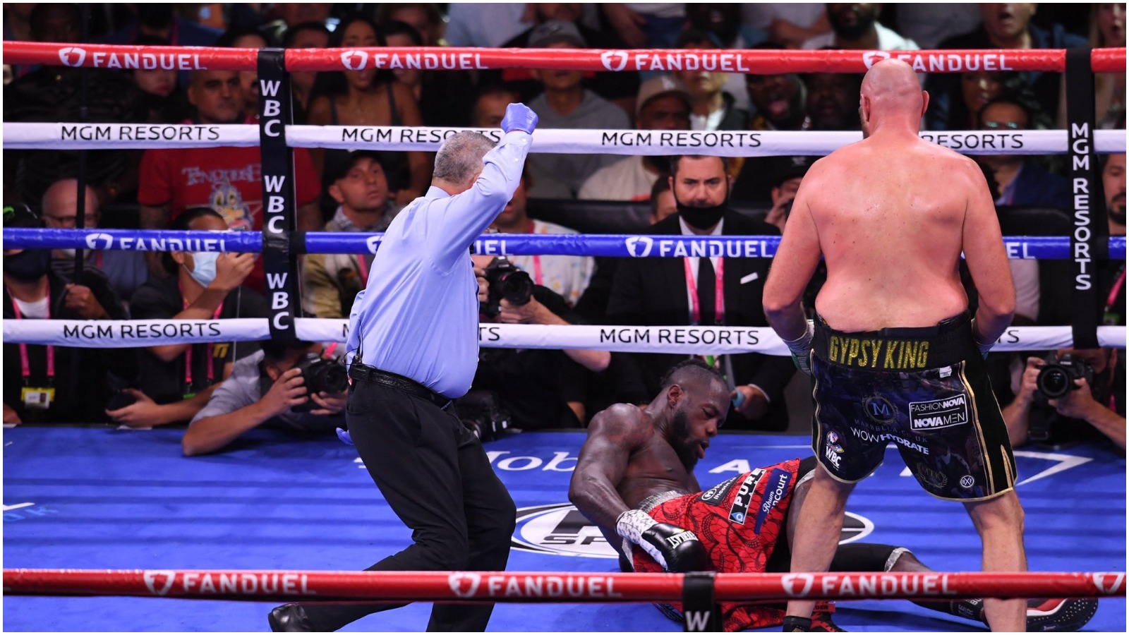 Tyson Fury knocks Deontay Wilder out in the eleventh round in a modern-day classic