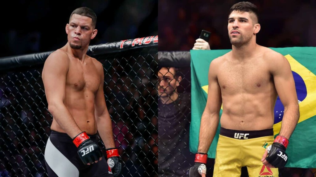 Nate Diaz and Vicente Luque