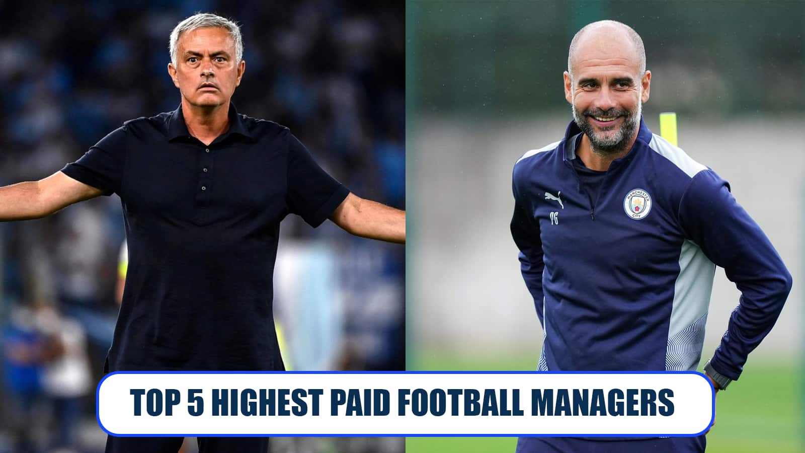 Top 5 of the highest earning football managers in the world