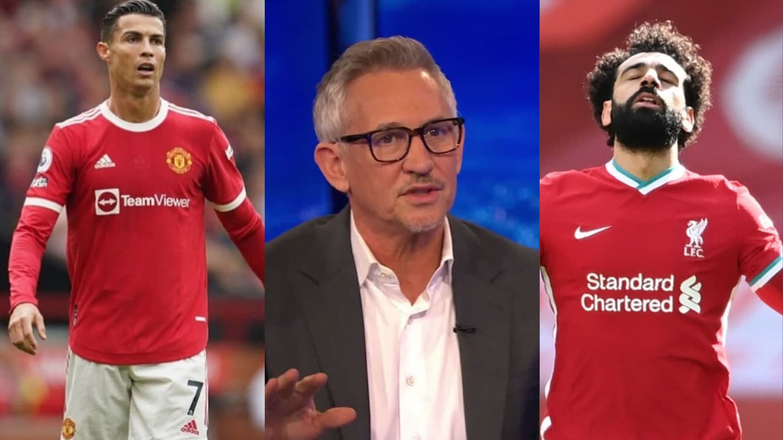 Gary Lineker backed Mohammed Salah to win the PL player of the month award ahead of Cristiano Ronaldo