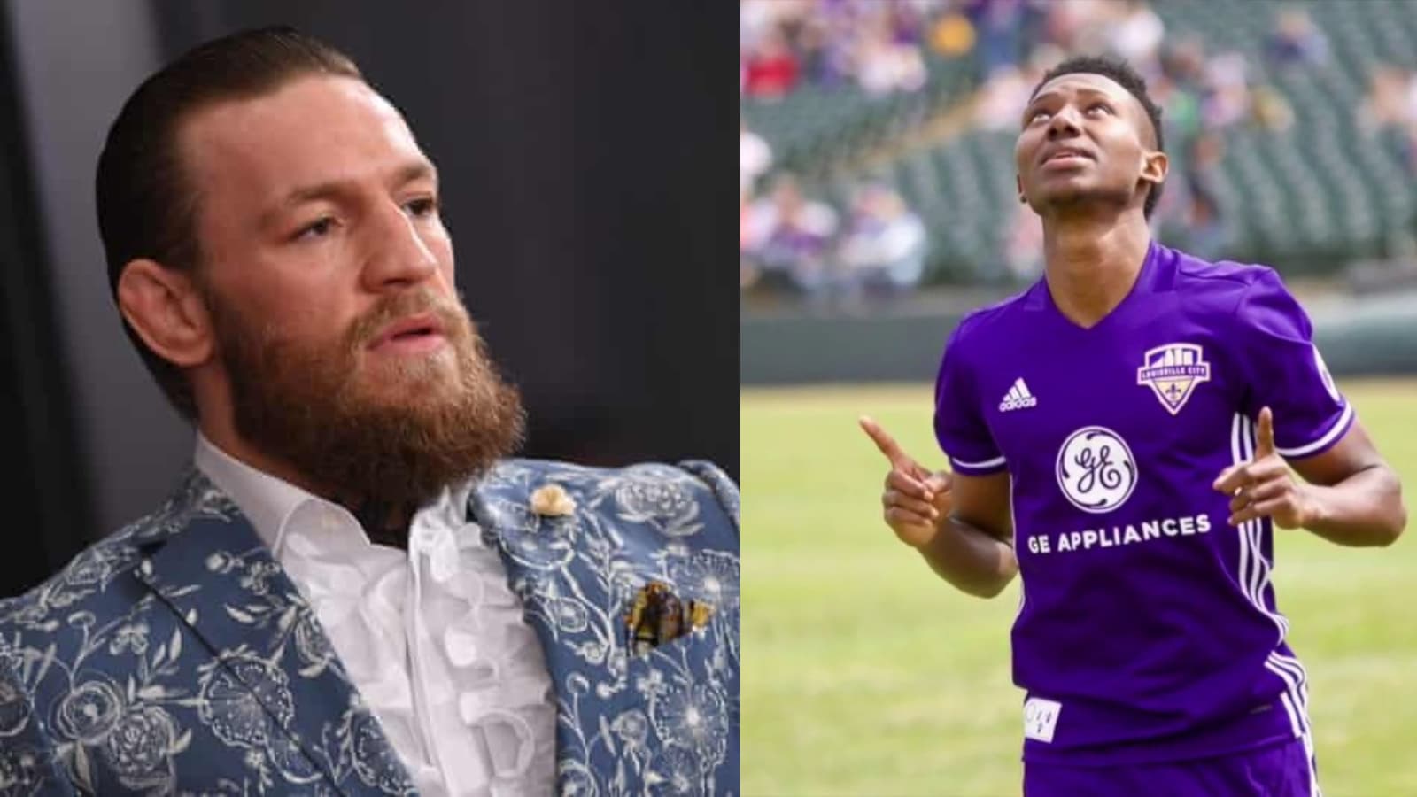 Conor McGregor shows love to 29-year-old Jamaican Footballer Speedy Williams ahead of World Cup qualifier