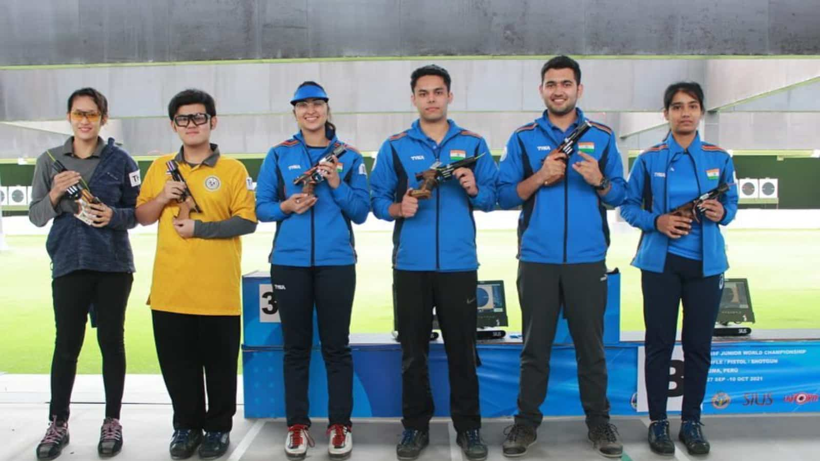 Rhythm Sangwan-Vijayveer Sidhu add another gold to India’s tally at 2021 ISSF JWCH