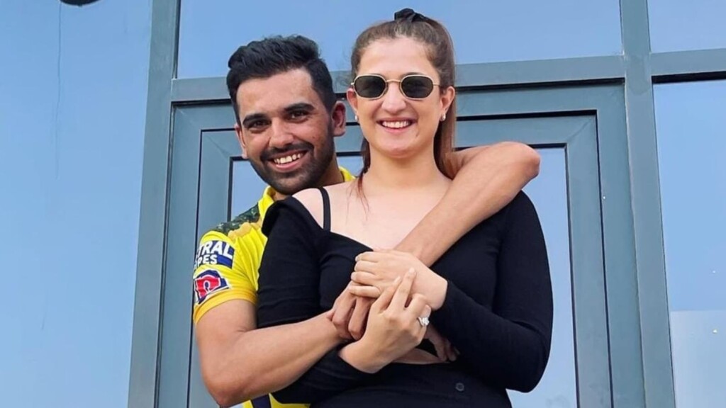 Deepak Chahar and girlfriend Jaya Bhardwaj