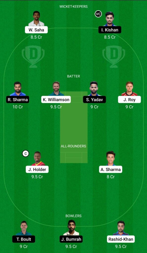 SRH vs MI Dream11