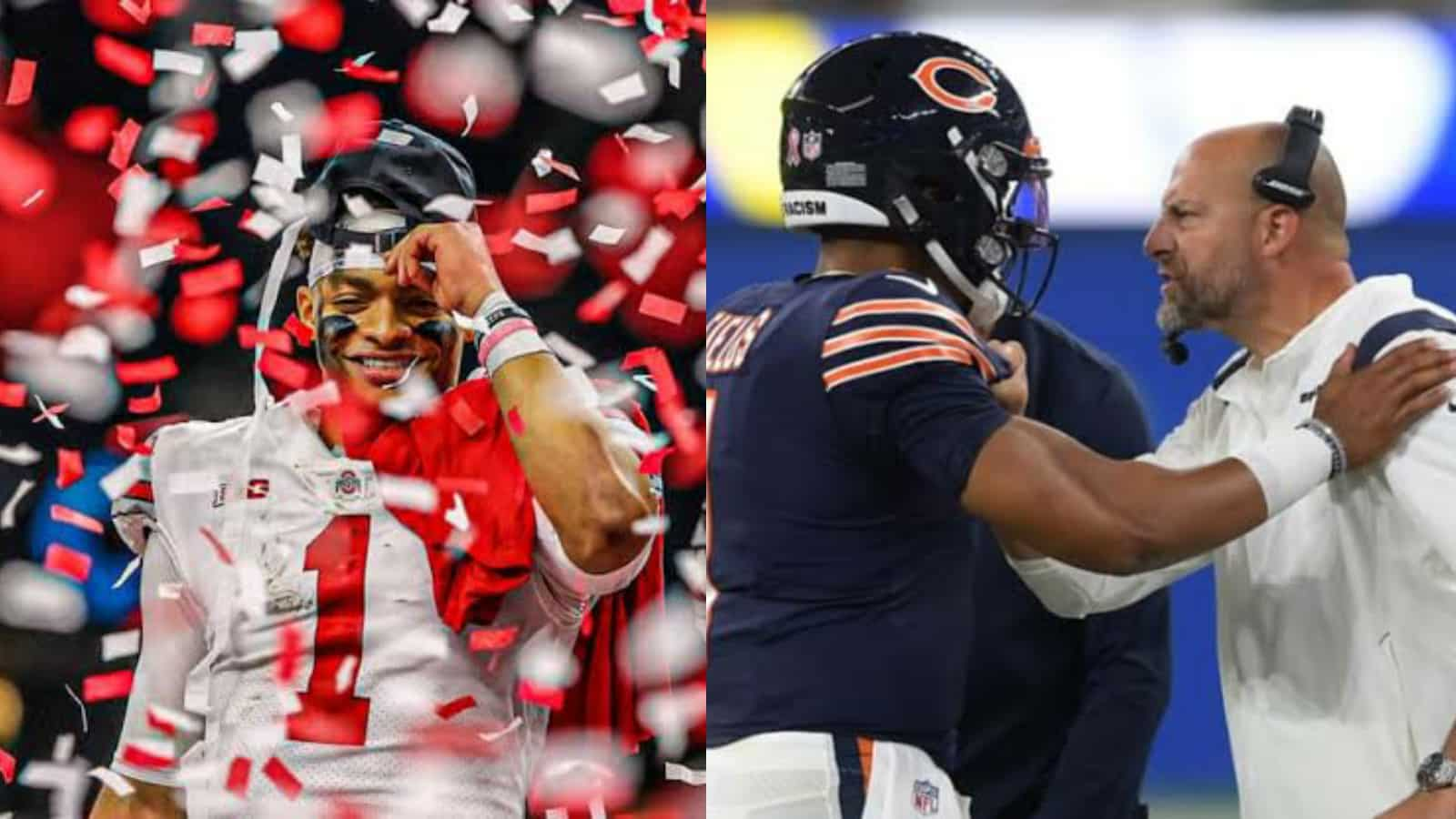 The Fans Went Berserk As Justin Fields Was Announced As The Starting Quarterback For The Chicago Bears