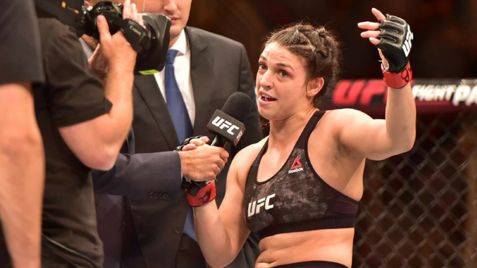 “Maybe a jiu-jitsu girl is the one to beat her,” Mackenzie Dern believes her style can matchup against the champion Valentina Shevchenko