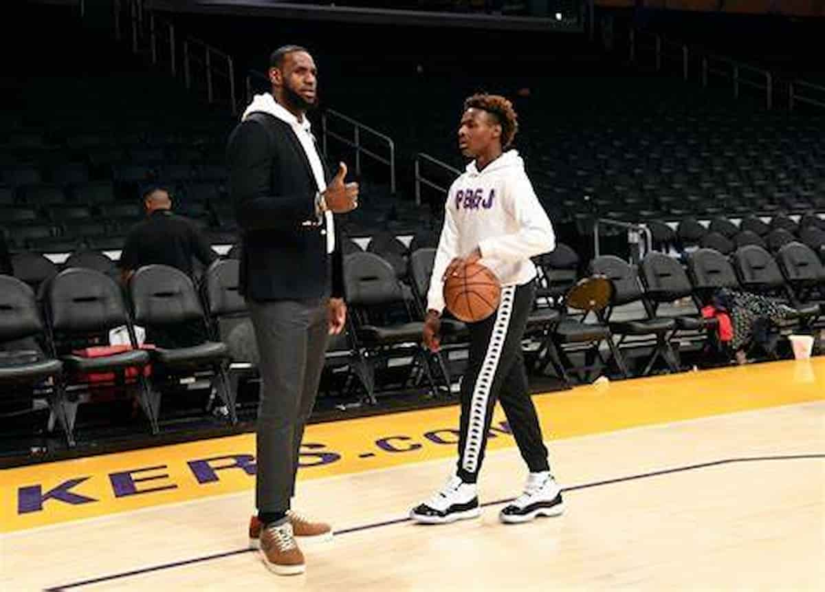 Lebron James Sends Emotional Message to Son Bronny on 17th Birthday