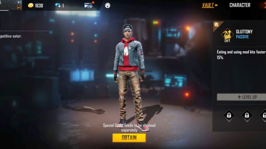 Best Free Fire character combinations with Chrono