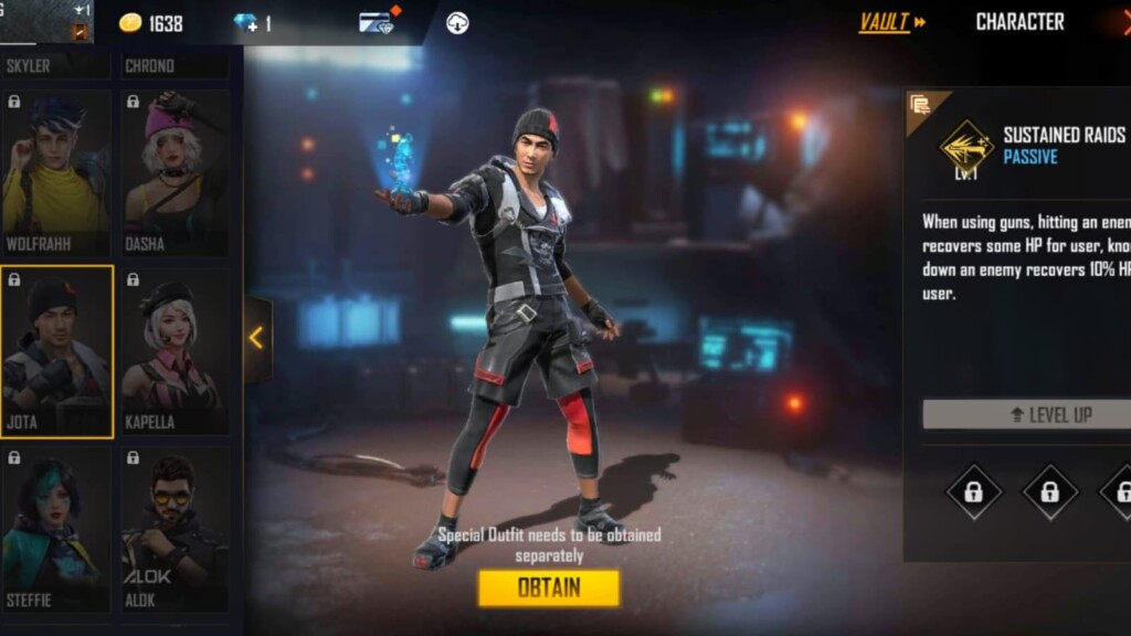 Best Free Fire character combination