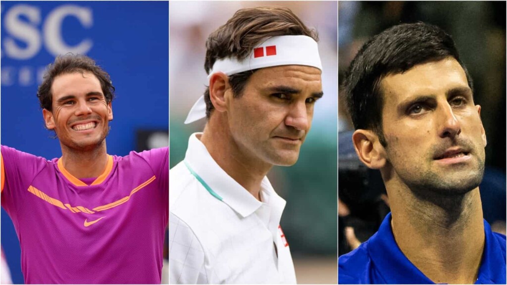 Rafael Nadal, Roger Federer, Novak Djokovic