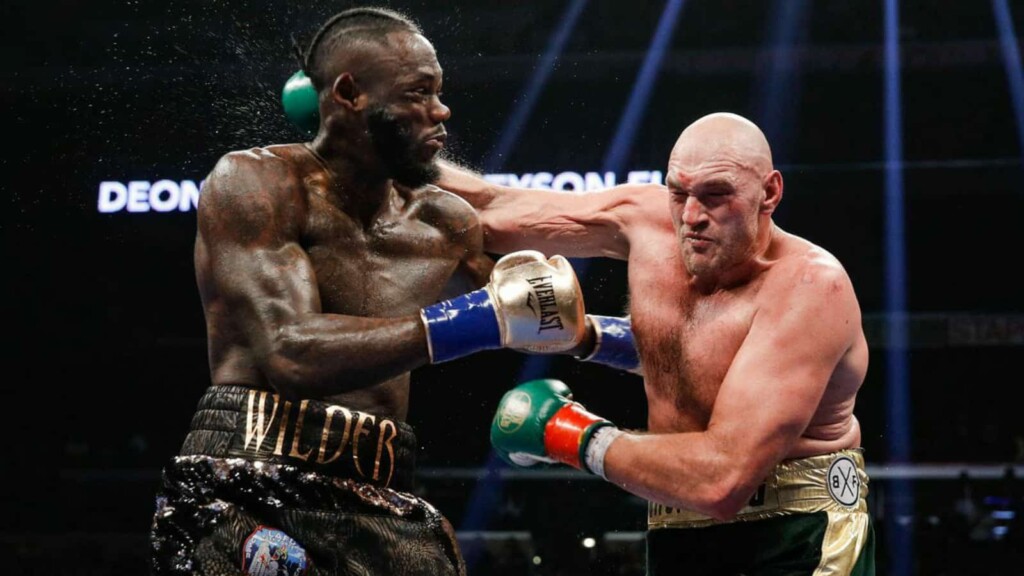 Deontay Wilder and Tyson Fury