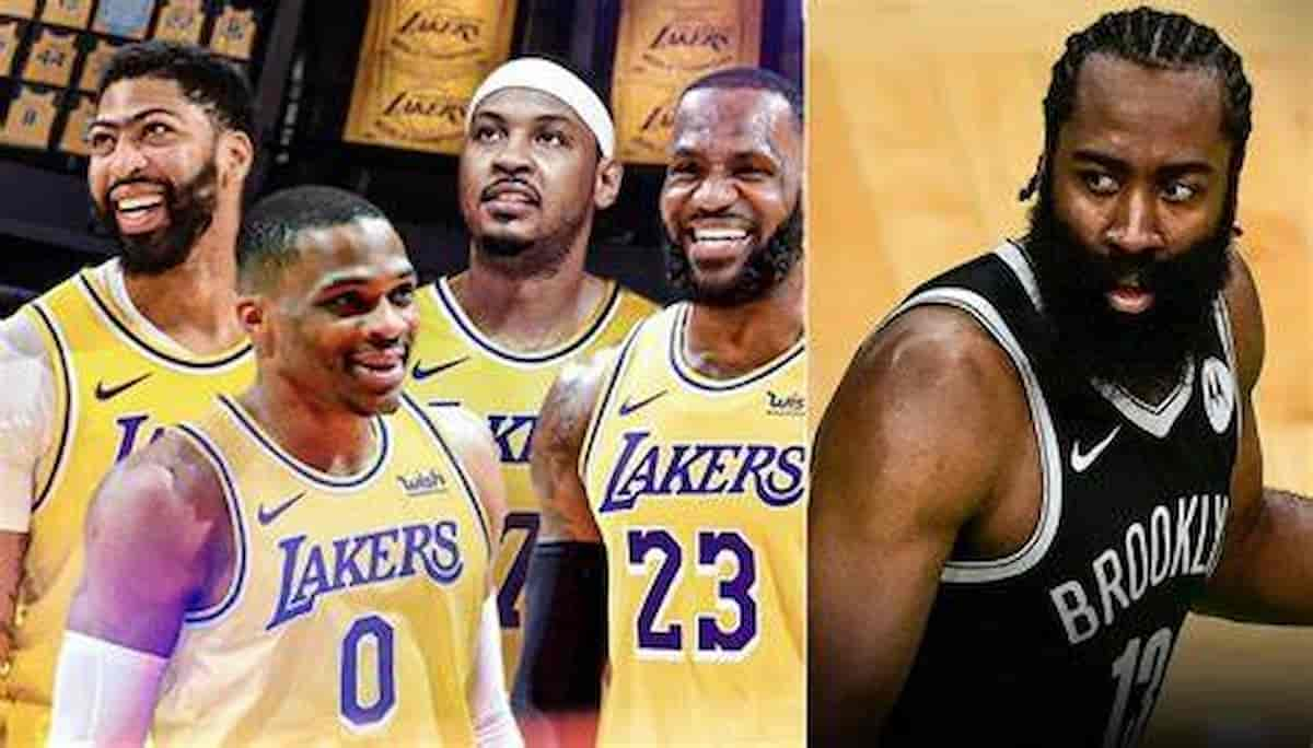 NBA 2021-22 Season: James Harden Drops Truth Bombs on LeBron James Led Newly Shaped LA Lakers