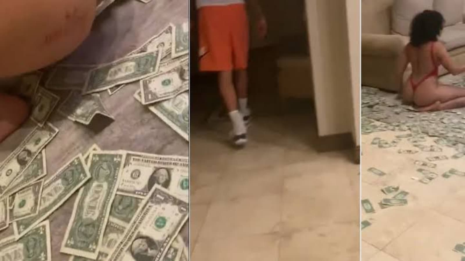 Watch: Video of Private NBA Stripper Party with Money and Condoms Goes Viral