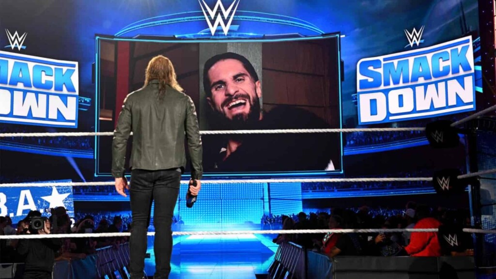 edge vs seth rollins