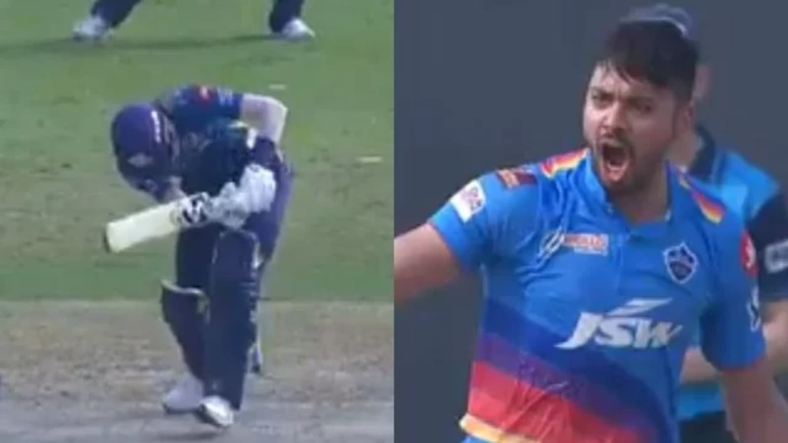 WATCH: Avesh Khan nails a yorker to put an end to Hardik Pandya’s innings